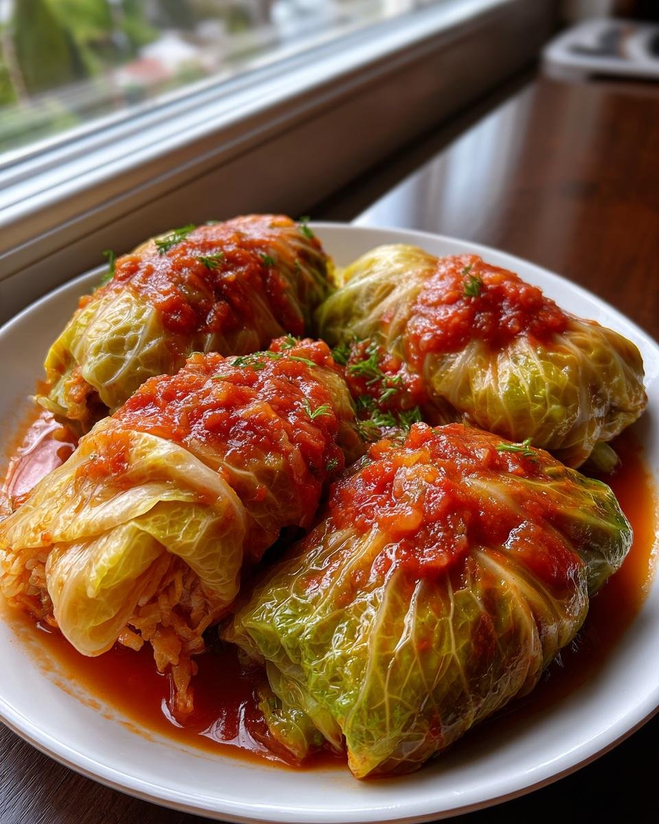 Polish Stuffed Cabbage Rolls - detail 1