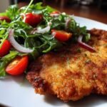 Pork Milanese with Arugula Salad