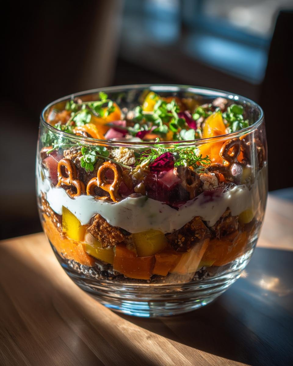 Pretzel Salad Four Ways - detail 1