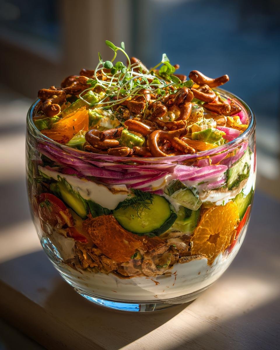 Pretzel Salad Four Ways - detail 2