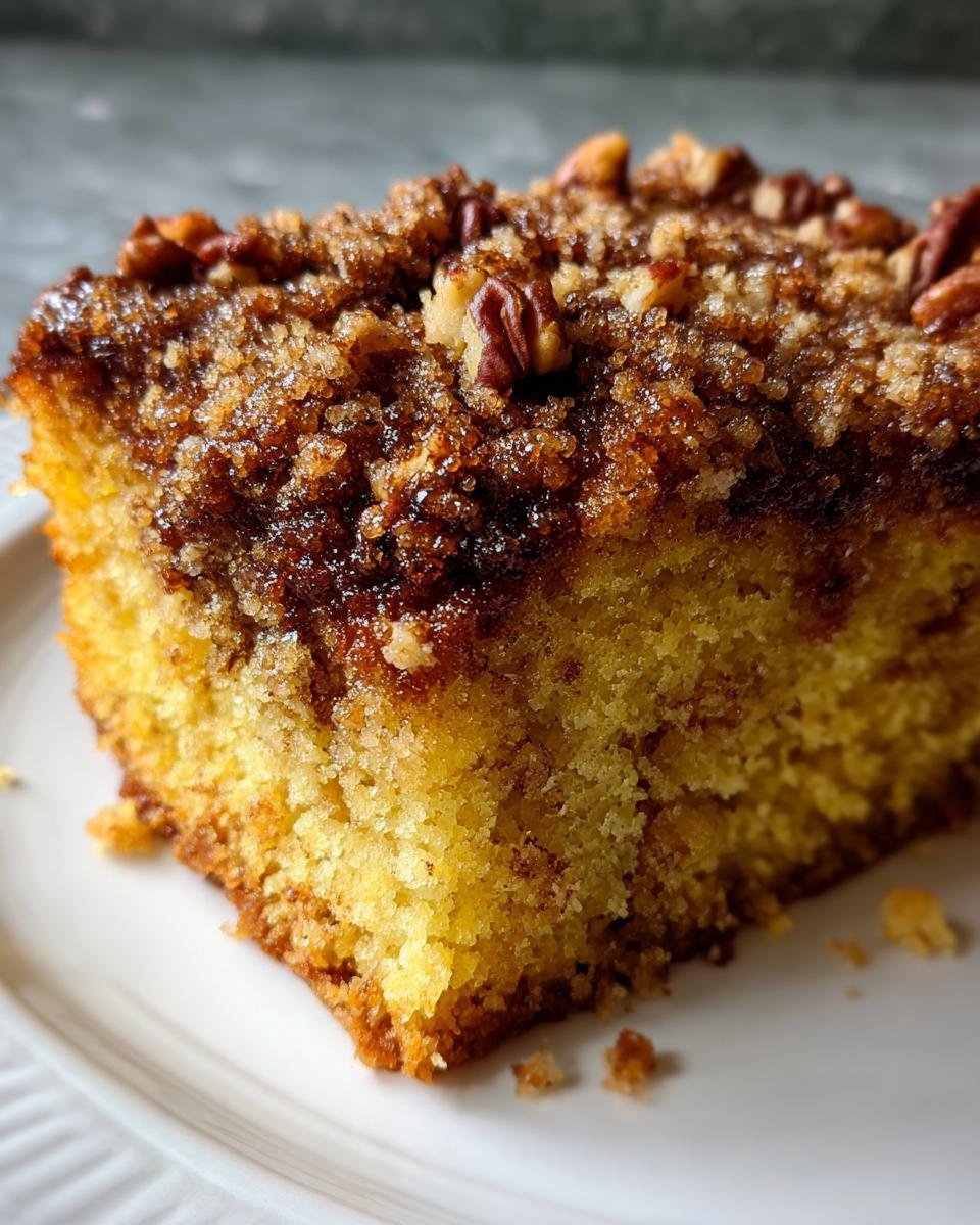 Pumpkin Crunch Cake - detail 1