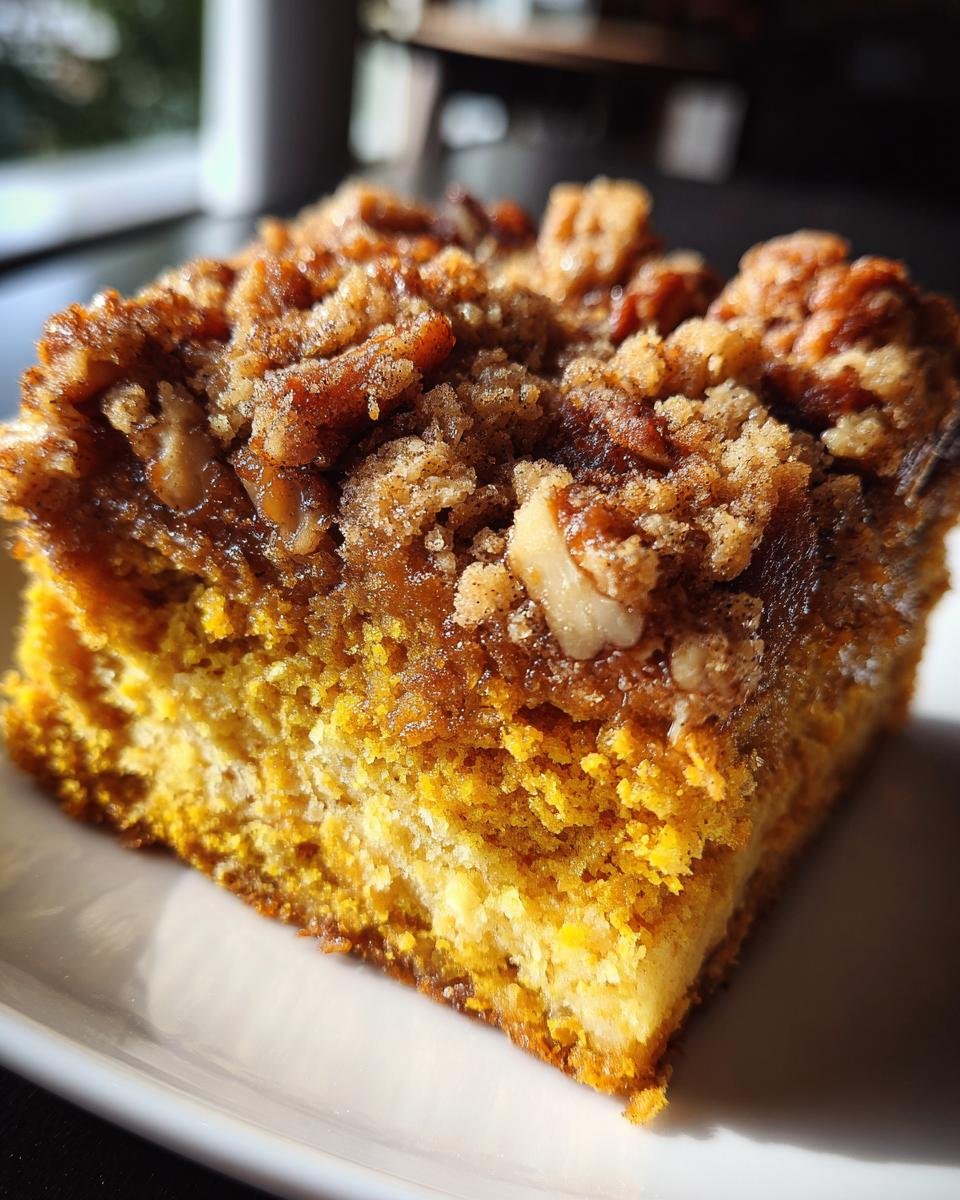 Pumpkin Crunch Cake - detail 2