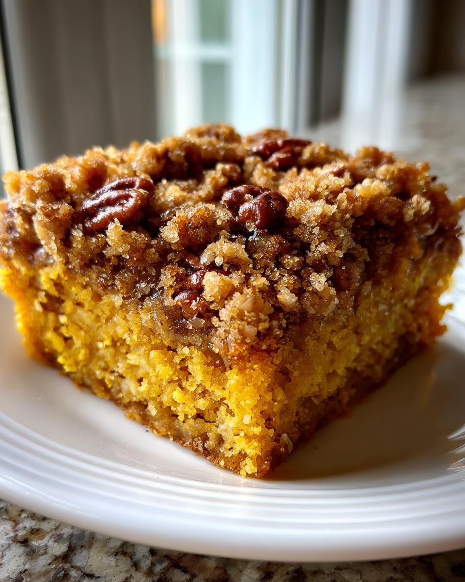 Pumpkin Crunch Cake - detail 3