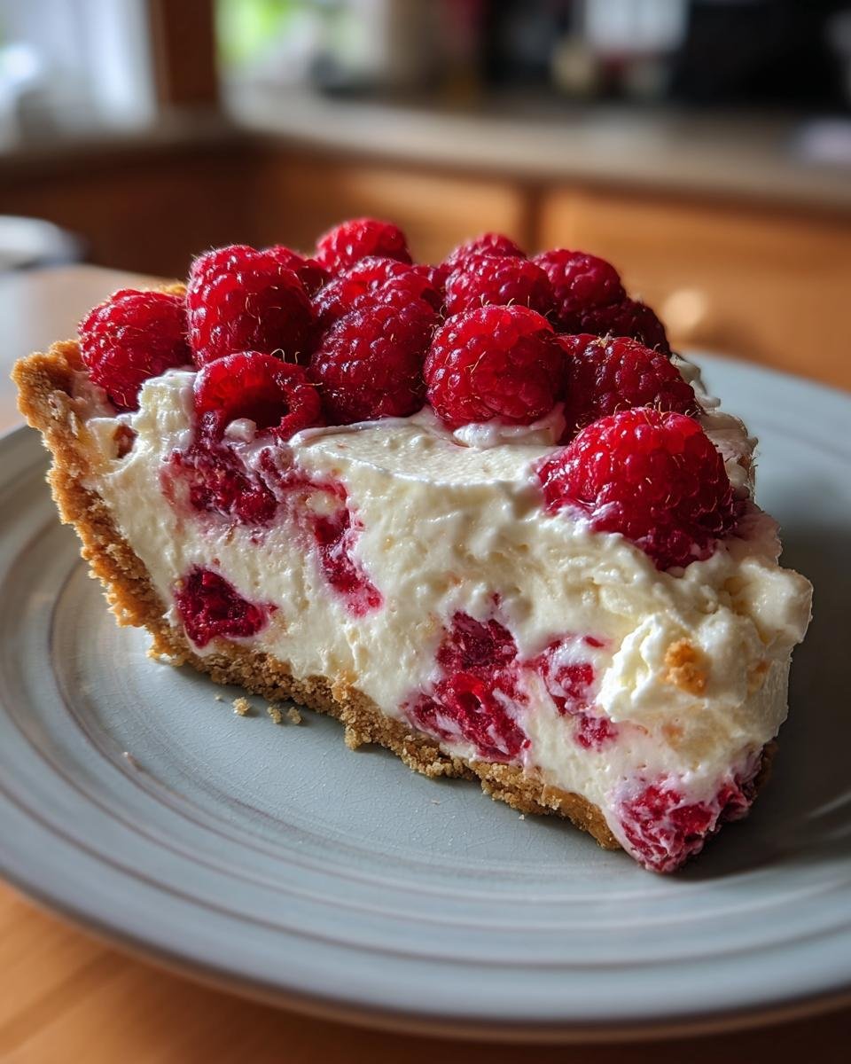 Raspberry Cream Pie - detail 1