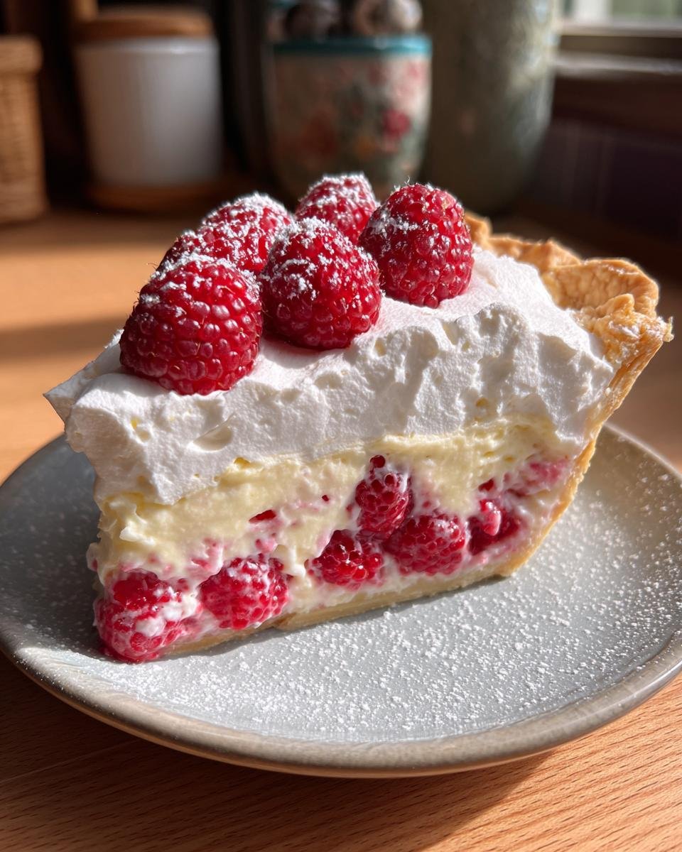 Raspberry Cream Pie - detail 2