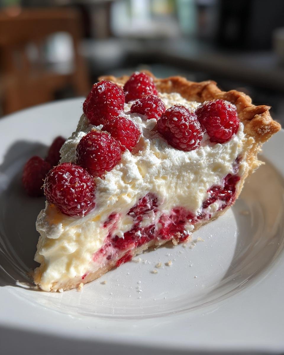 Raspberry Cream Pie - detail 3