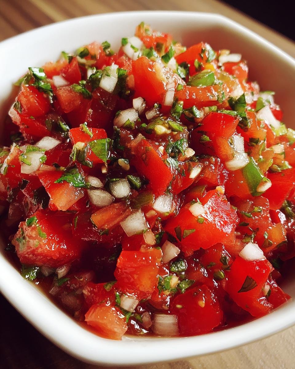 Restaurant-Style Garden Fresh Salsa - detail 3