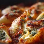 Ricotta and Spinach Stuffed Pasta Shells