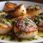 Seared Scallops in Garlic Butter Sauce
