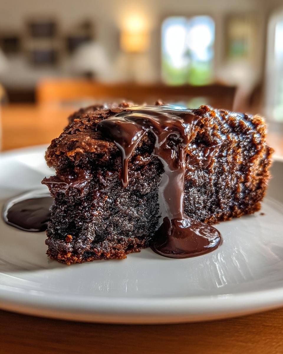 Southern Chocolate Cobbler - detail 1