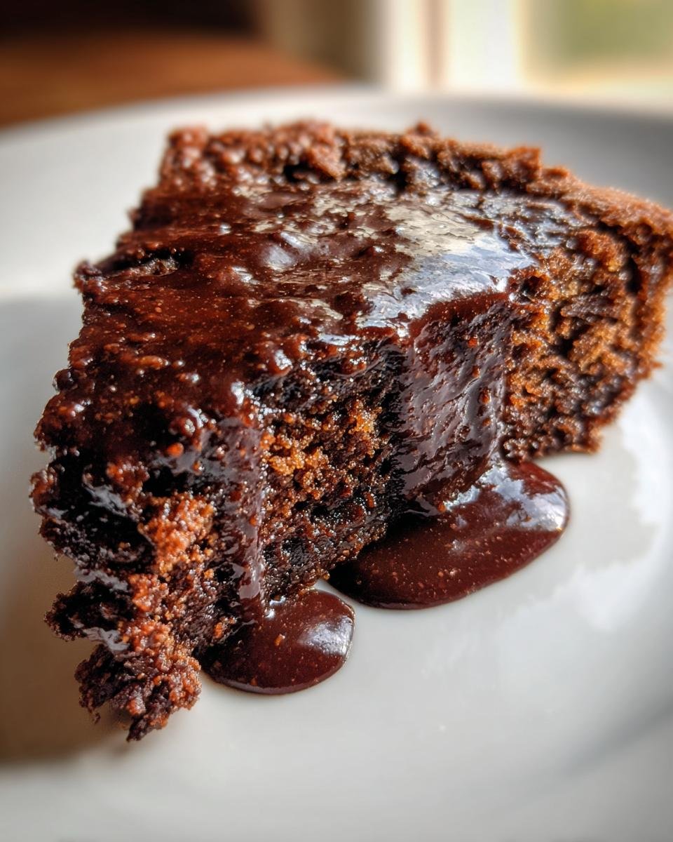 Southern Chocolate Cobbler - detail 3