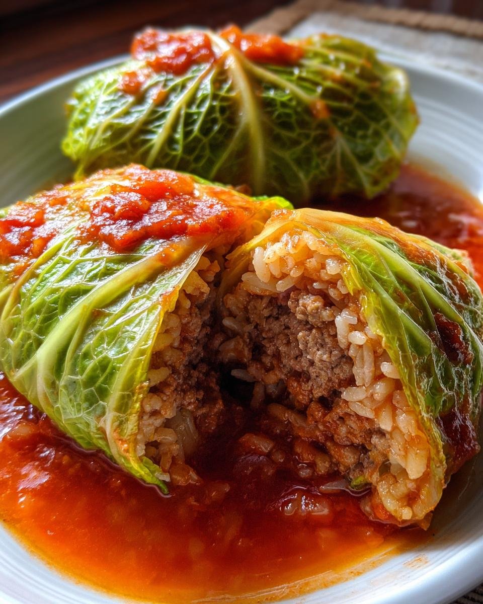Stuffed Cabbage Rolls - detail 1