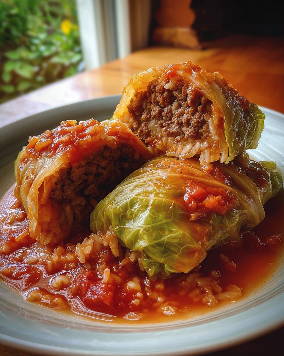 Stuffed Cabbage Rolls - detail 2