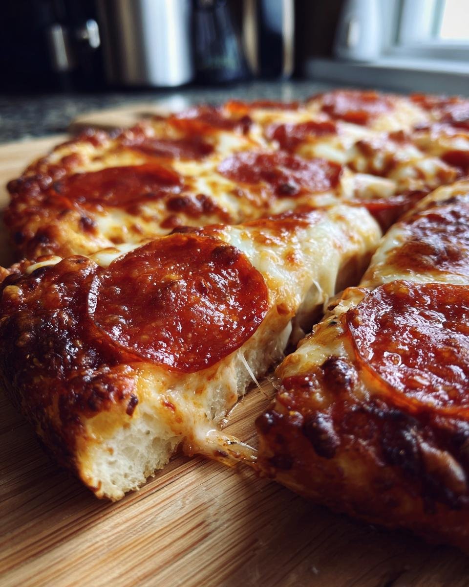 Stuffed Crust Pepperoni Pizza - detail 2