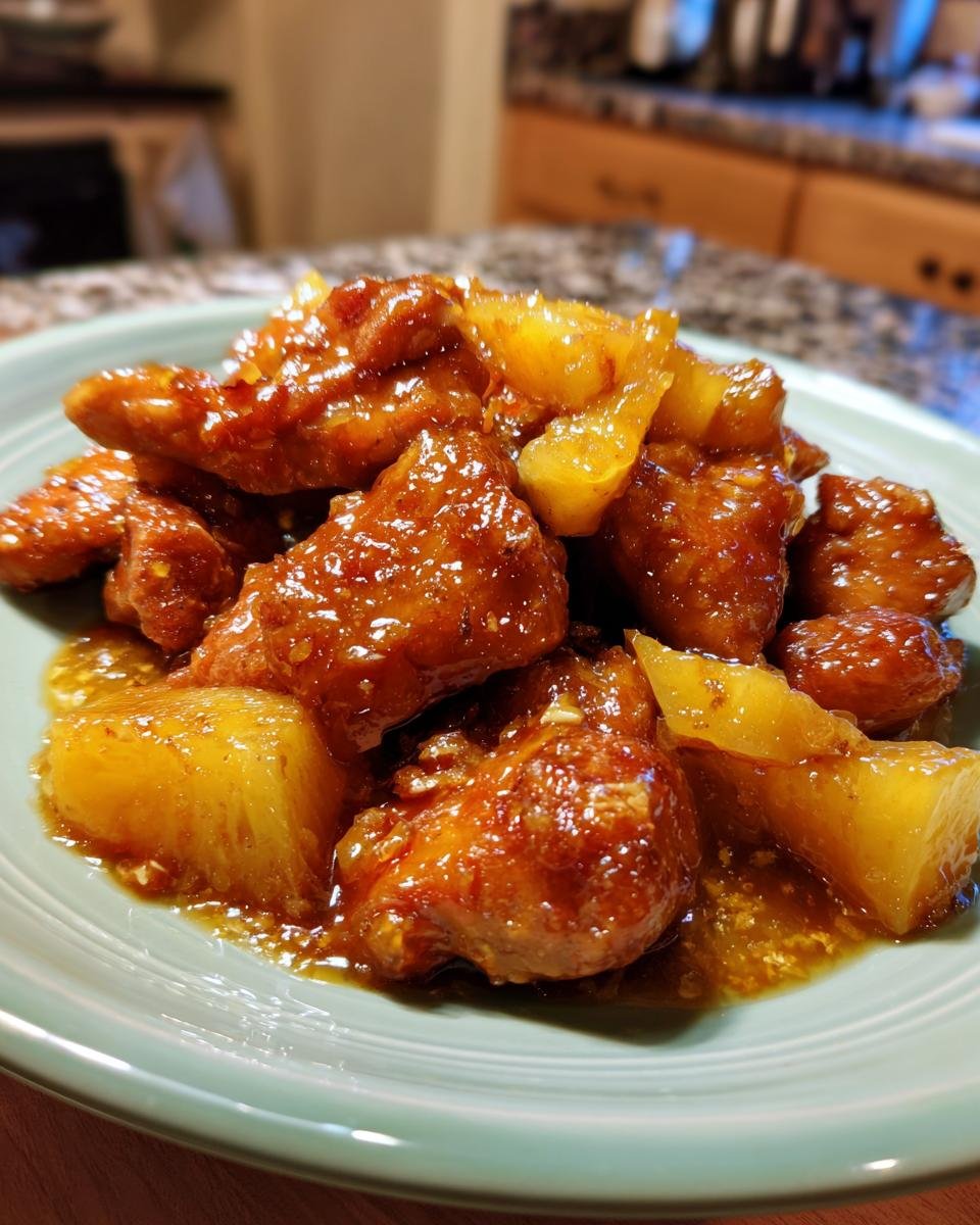 Sweet Hawaiian Crockpot Chicken - detail 2