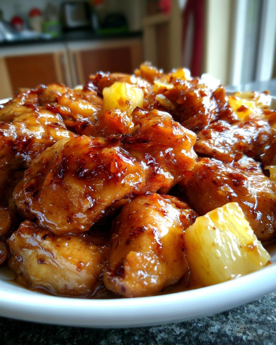 Sweet Hawaiian Crockpot Chicken - detail 3