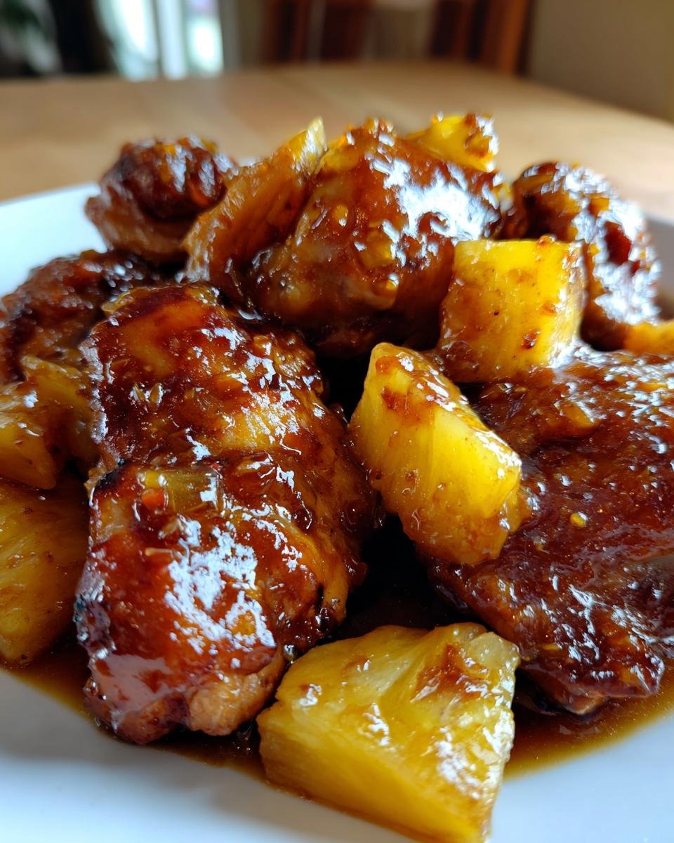 Sweet Hawaiian Crockpot Chicken - detail 4