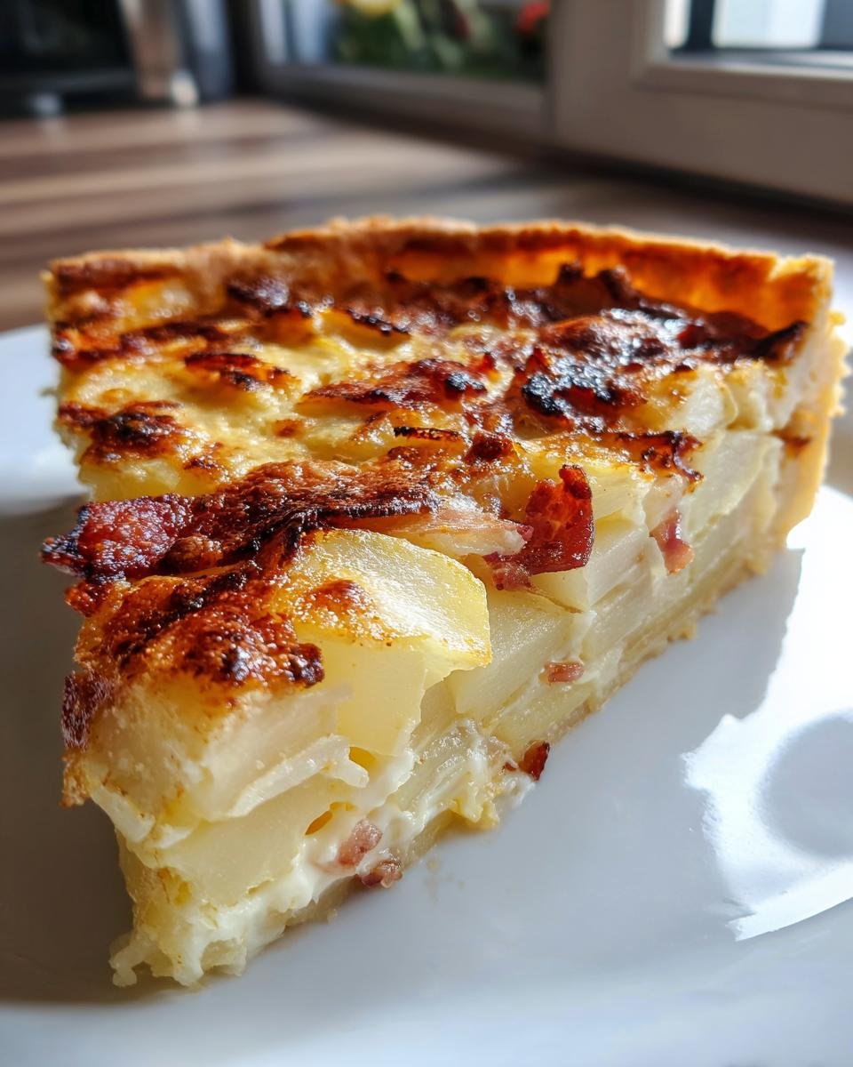 Tartiflette-Style Quiche - detail 2