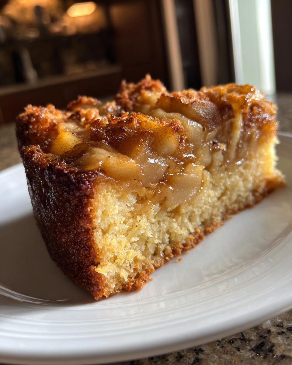 Upside-Down Caramelized Apple Cake - detail 3