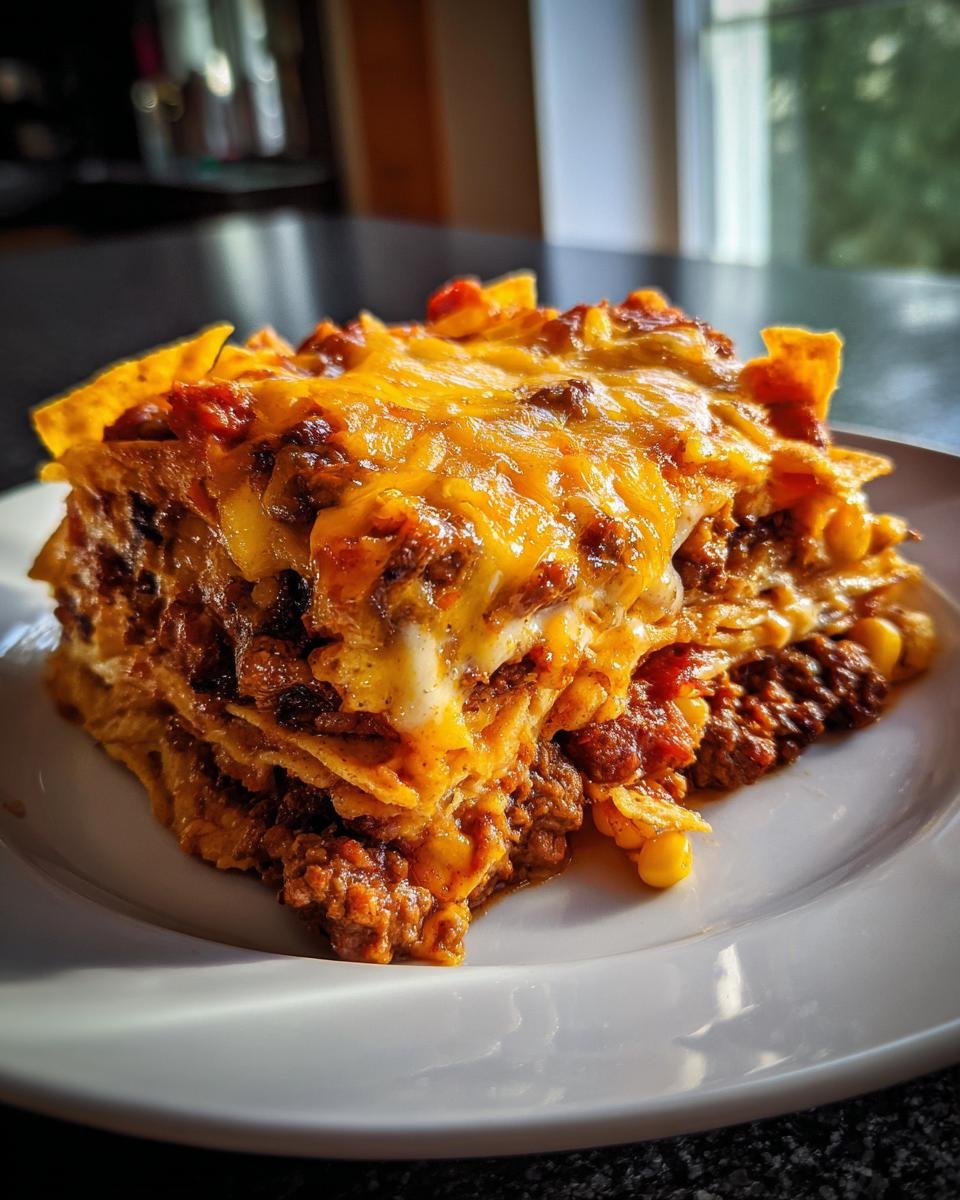 Walking Taco Casserole - detail 2