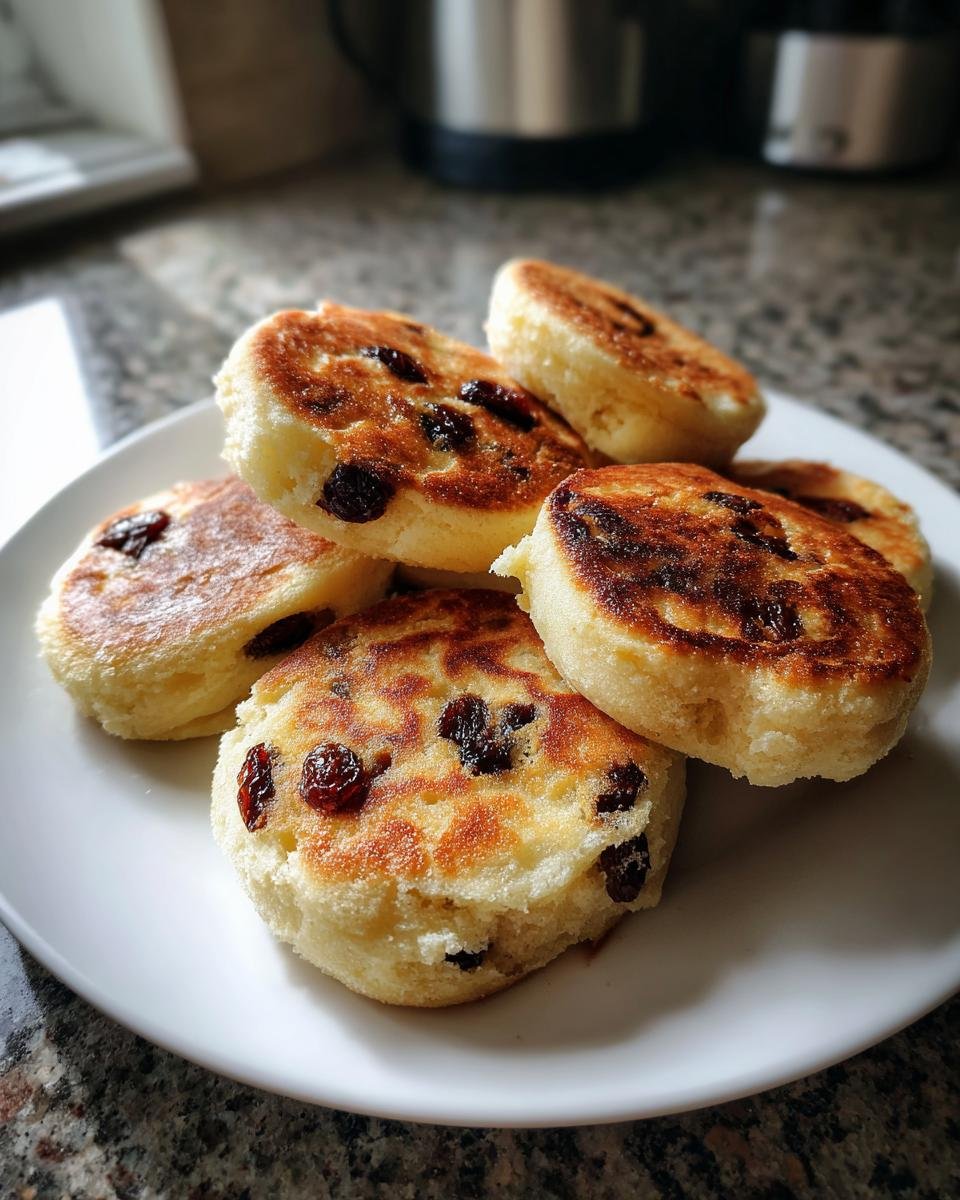 Welsh Cakes with Raisins - detail 1