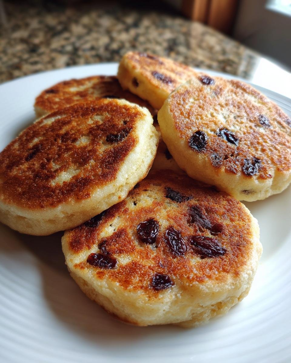 Welsh Cakes with Raisins - detail 2