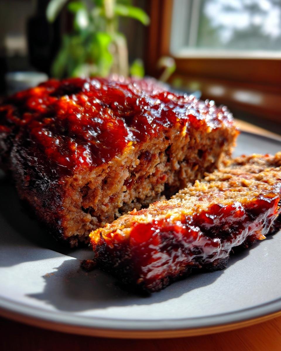 Whiskey-Maple Glazed Bacon Meatloaf - detail 2
