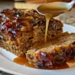 Bacon Swiss Mushroom Gravy Meatloaf