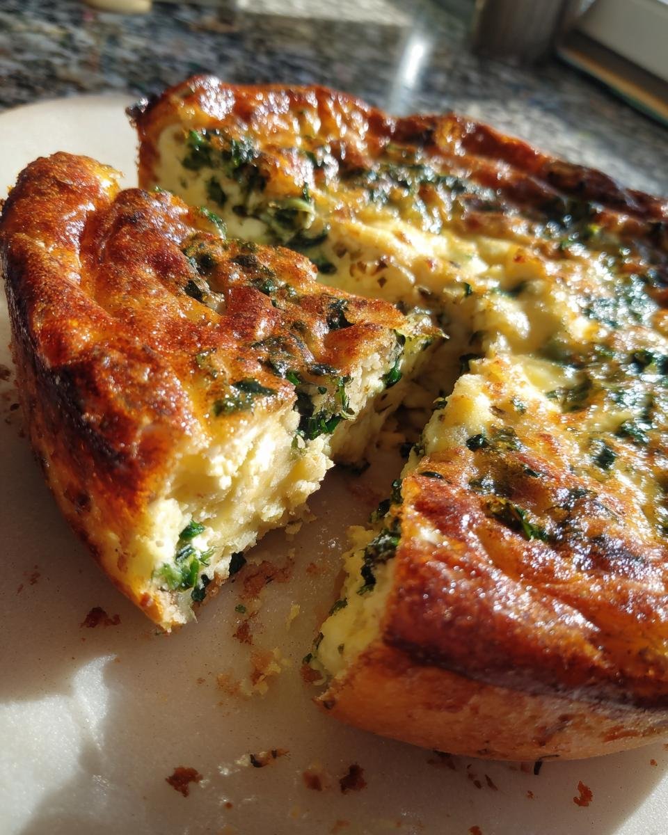 Baked Swiss Chard Pudding - detail 1