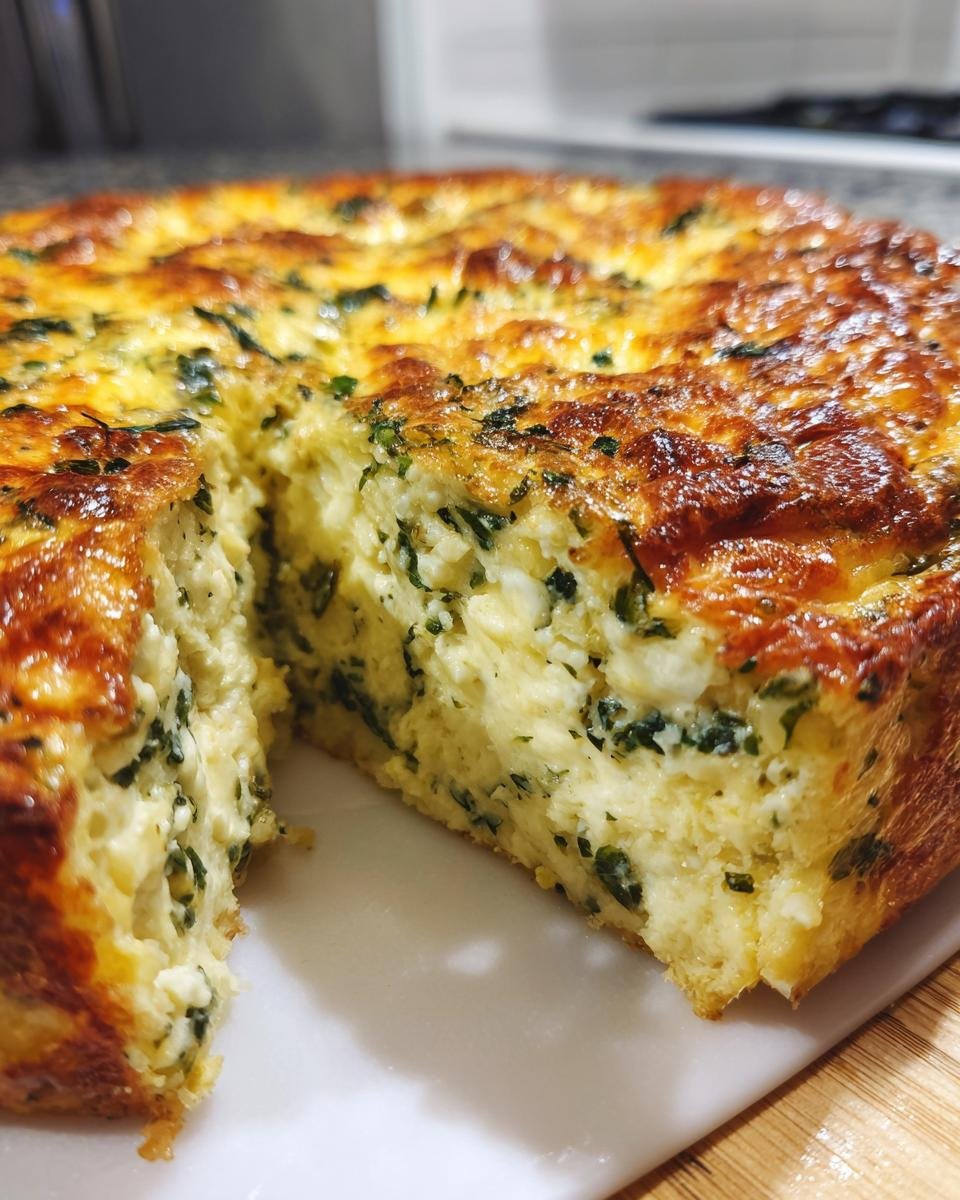 Baked Swiss Chard Pudding - detail 3