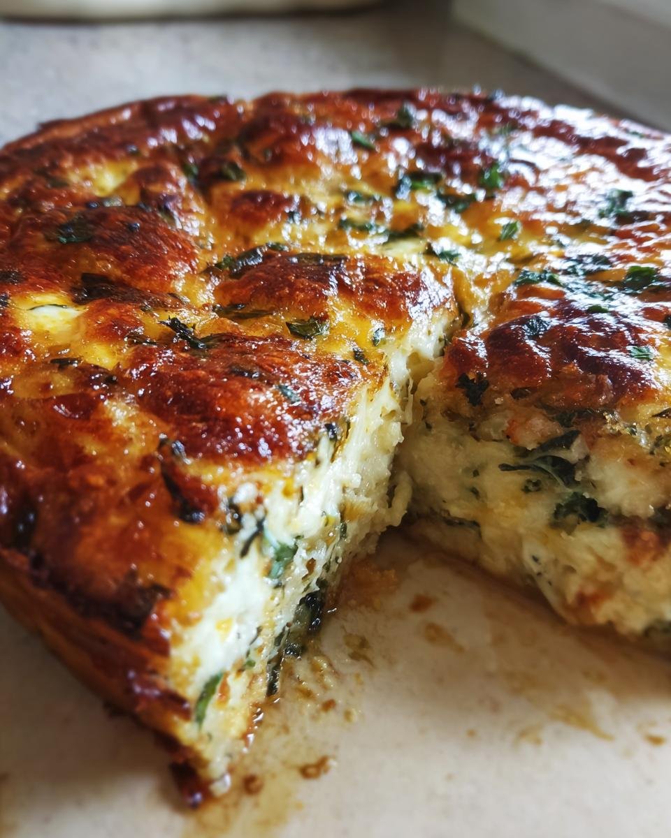 Baked Swiss Chard Pudding - detail 4