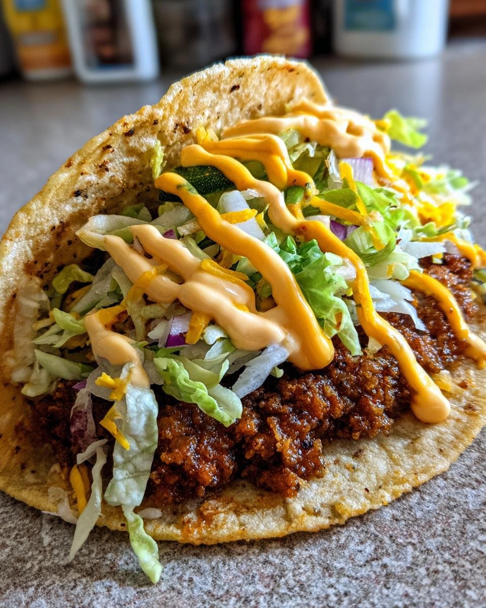 Big Mac Smash Tacos - detail 3