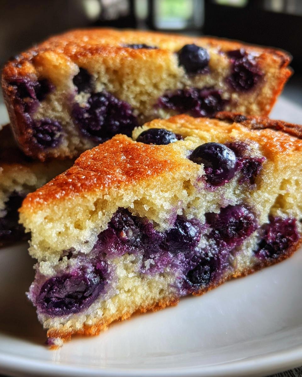 Blueberry Buttermilk Breakfast Cake - detail 3