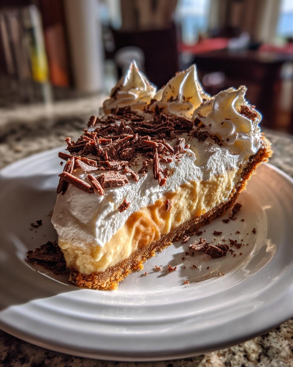 Butterscotch Heaven Pie - detail 1