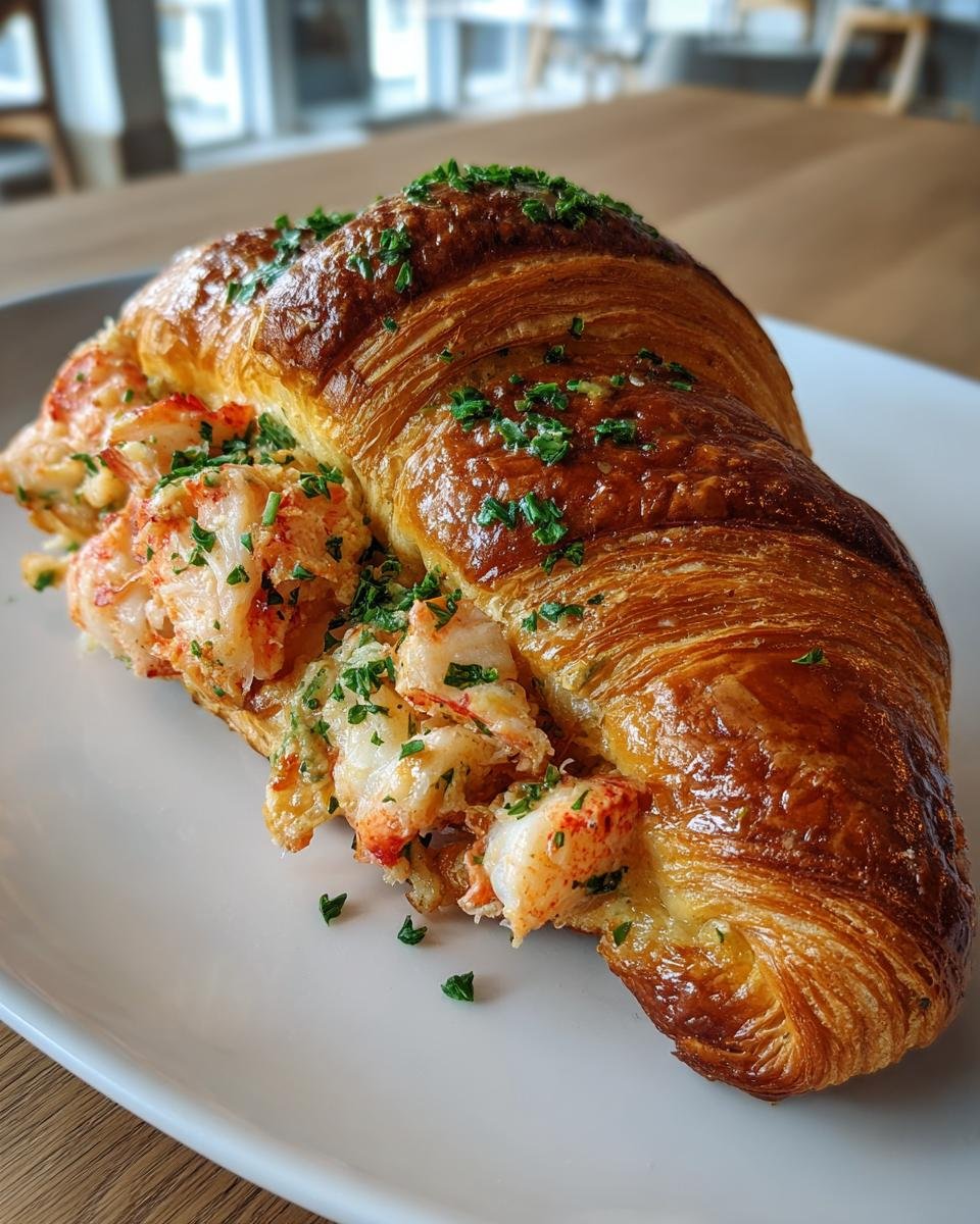 Buttery Lobster Croissant - detail 1