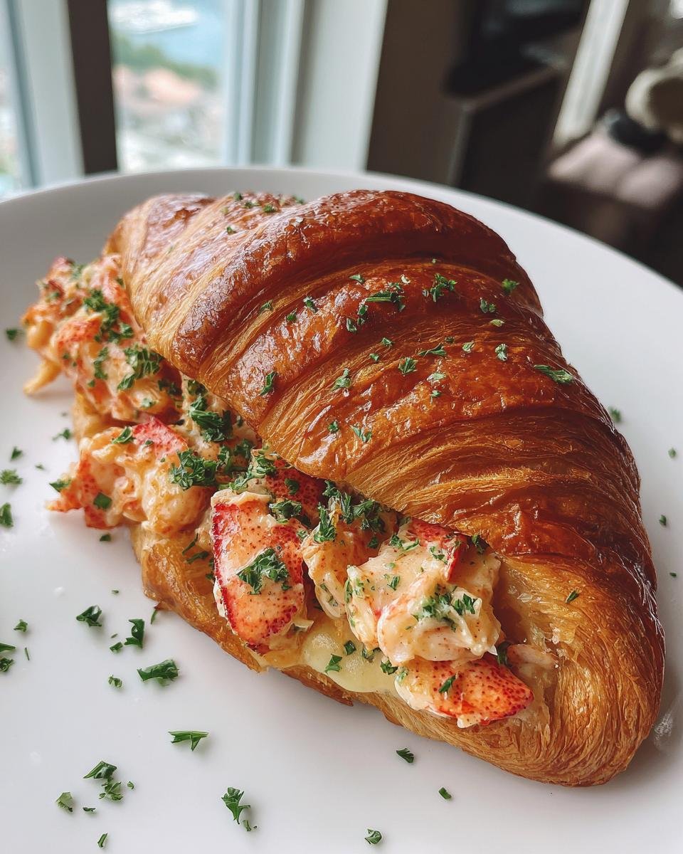 Buttery Lobster Croissant - detail 2