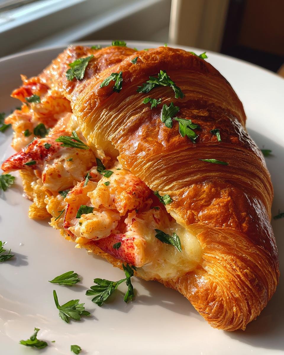 Buttery Lobster Croissant - detail 3