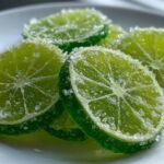 Candied Lime Slices