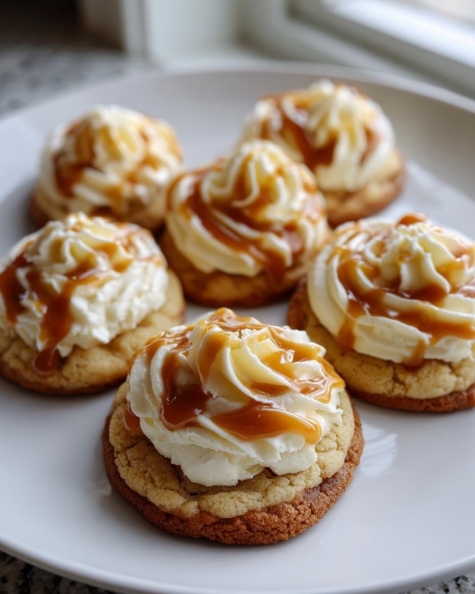 Caramel Cheesecake Cookies - detail 4