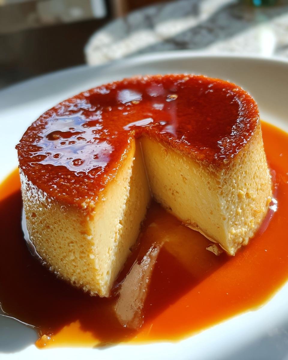 Caramel Flan - detail 2