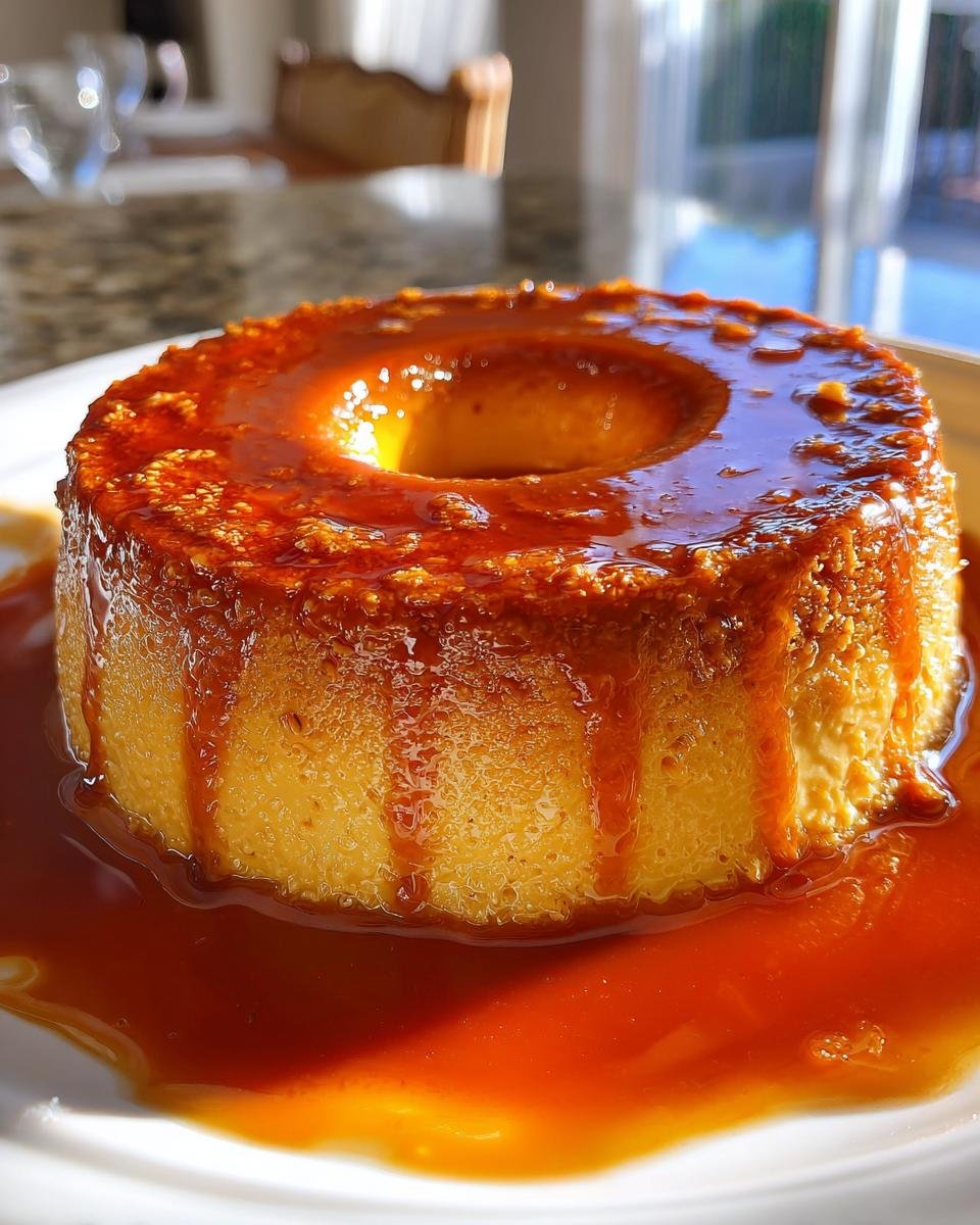Caramel Flan - detail 3