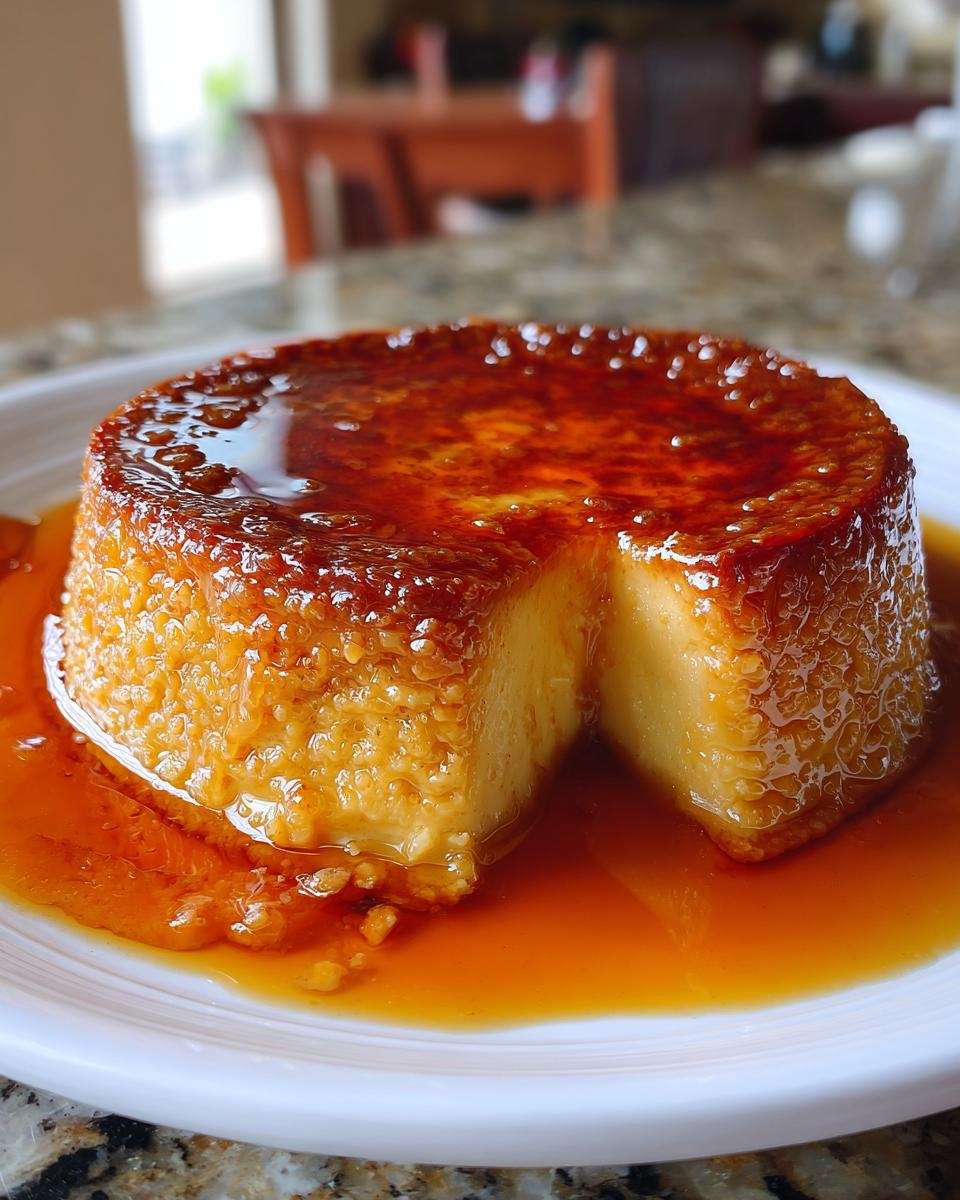 Caramel Flan - detail 4