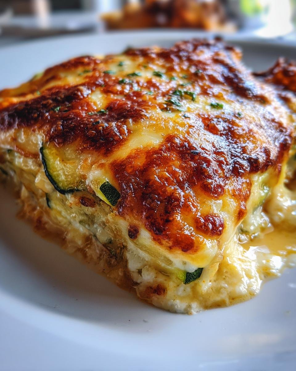 Cheesy Baked Zucchini Casserole - detail 2