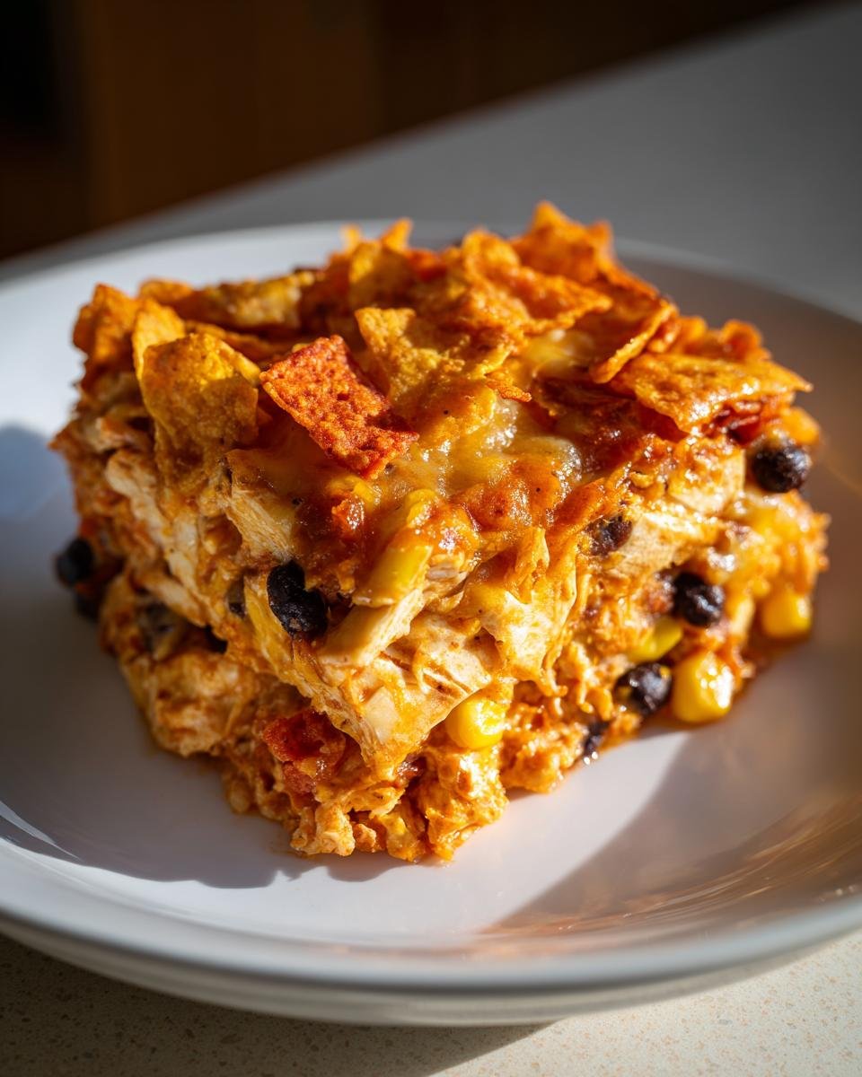 Cheesy Mexican Chicken and Dorito Casserole - detail 3