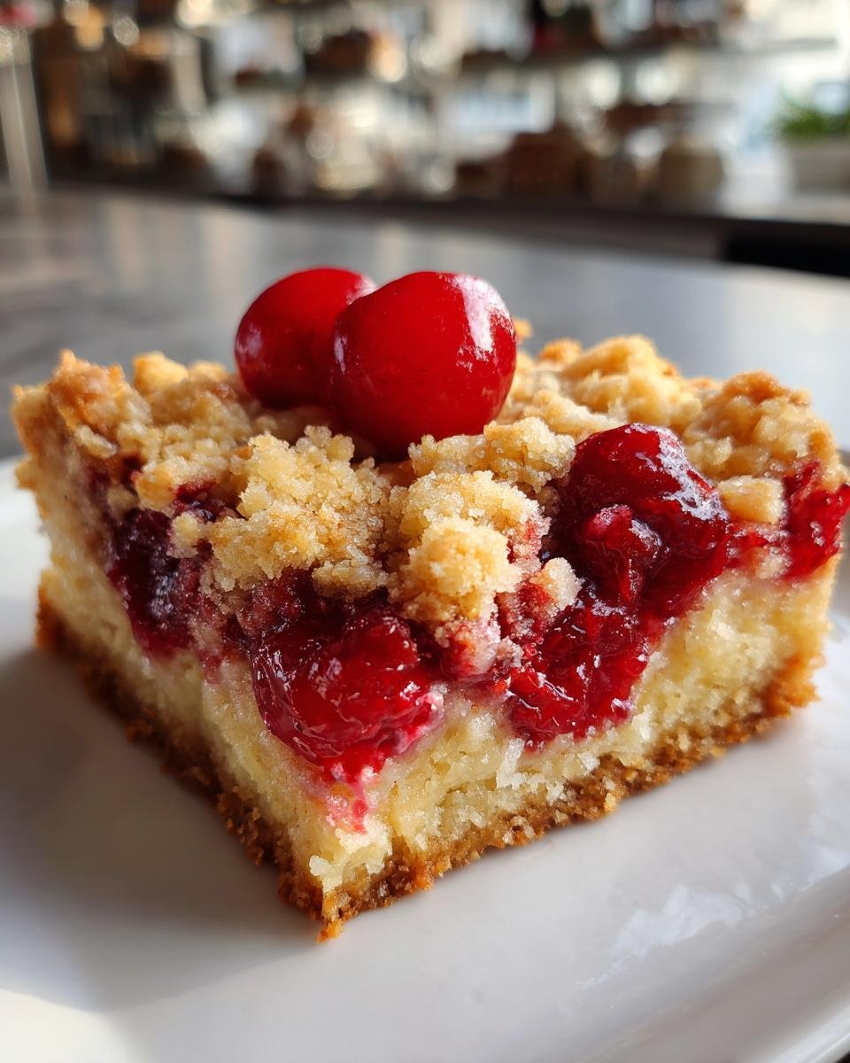 Cherry Delight Dessert Bars - detail 2