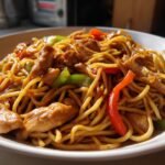 Chicken Chow Mein with Best Sauce
