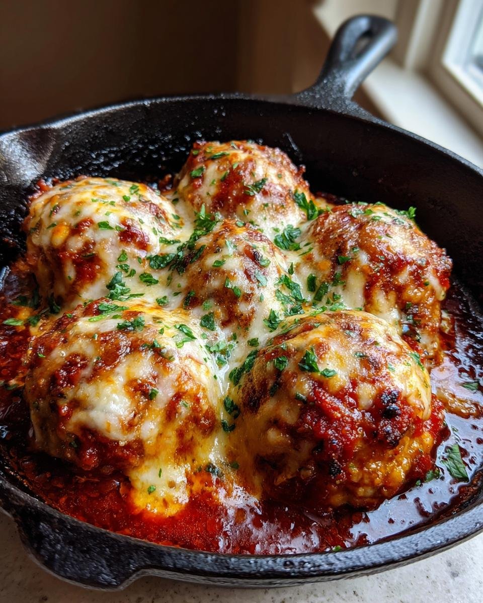 Chicken Parmesan Meatballs - detail 1