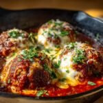 Chicken Parmesan Meatballs