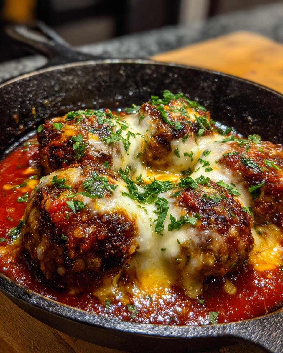 Chicken Parmesan Meatballs - detail 3