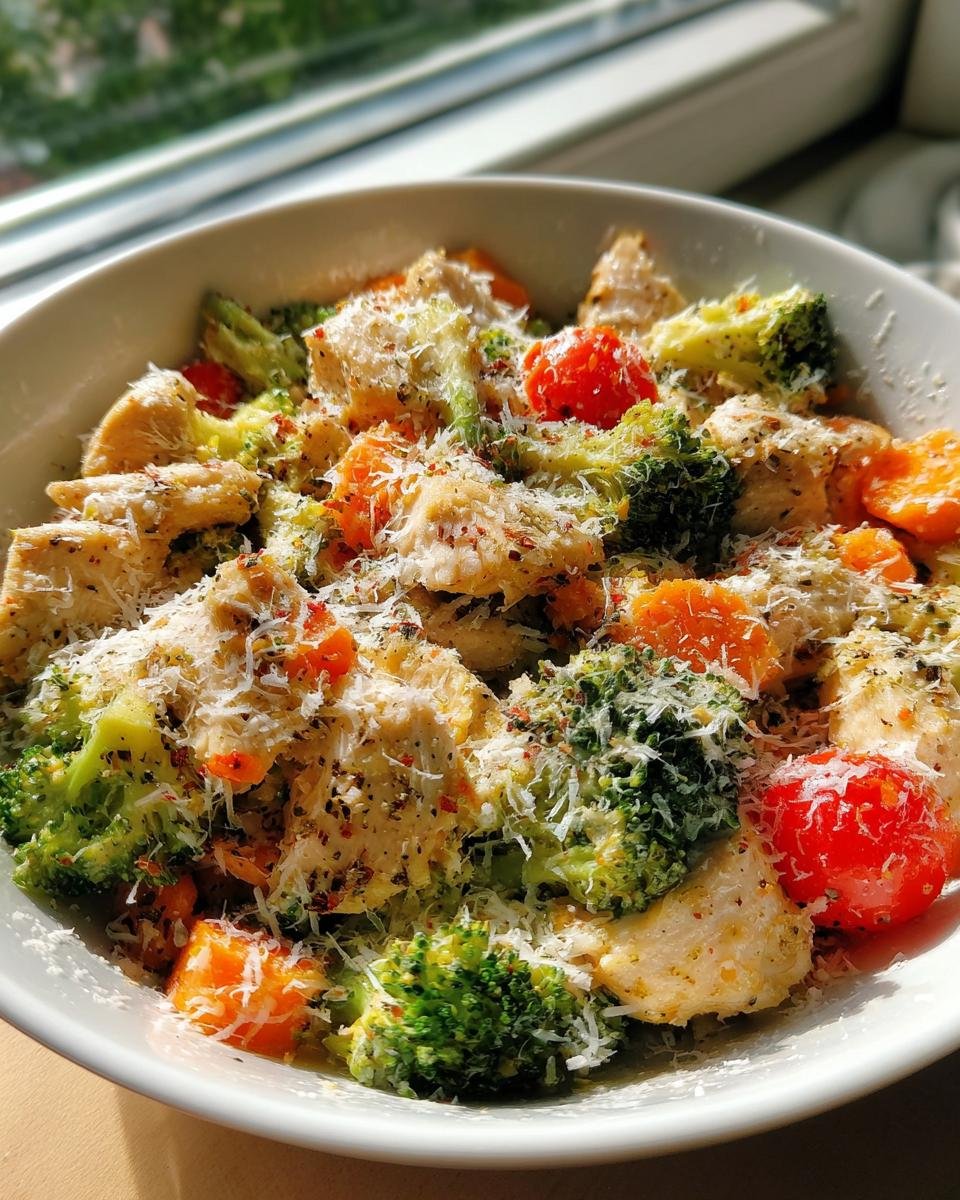 Chicken Primavera with Vegetables and Parmesan - detail 4